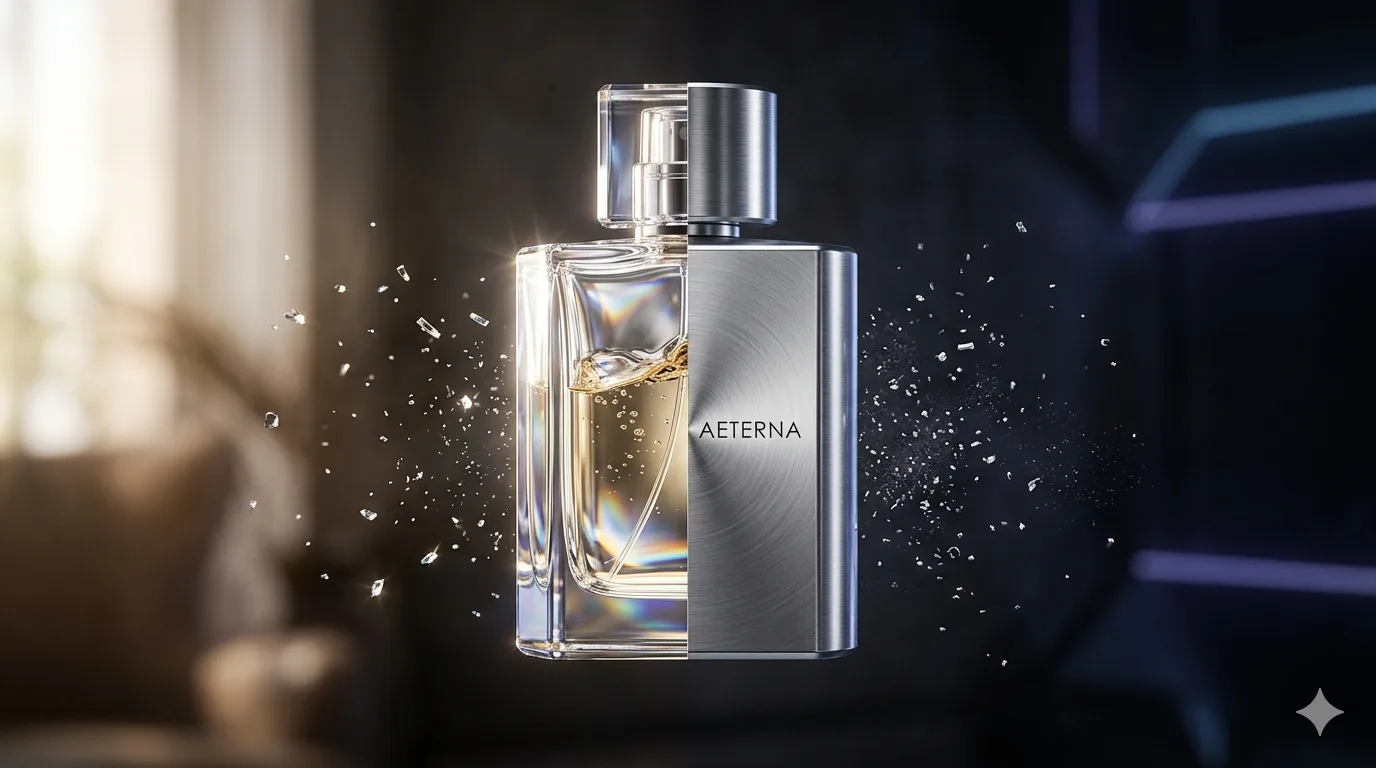 Alumínio e Vidro: a Revolução Silenciosa que Transformou o Design de Frascos de Perfume