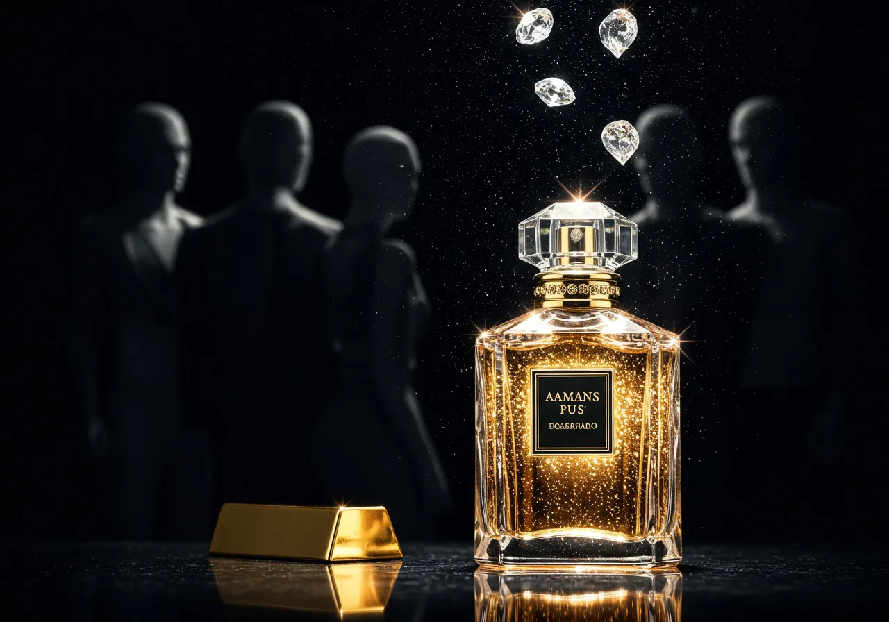 Diamantes engarrafados: A psicologia do luxo extremo na pele