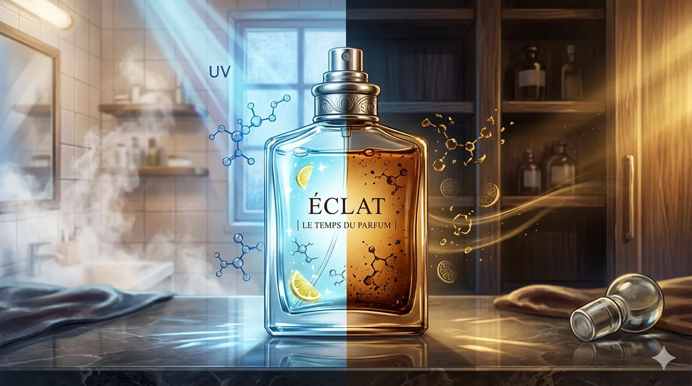 Como recuperar um perfume que mudou de cor ou de cheiro