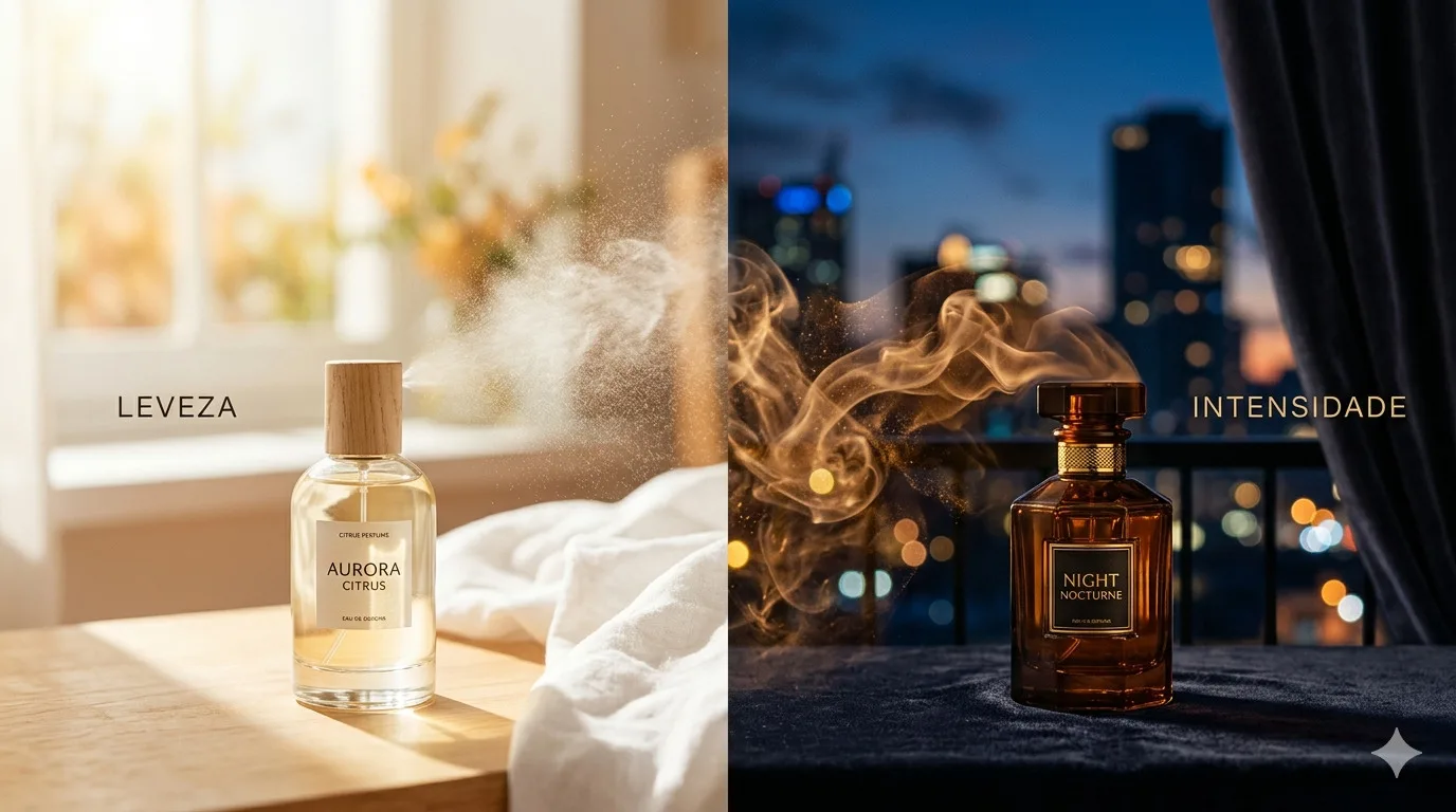Perfumes que Funcionam Melhor à Noite do que de Dia