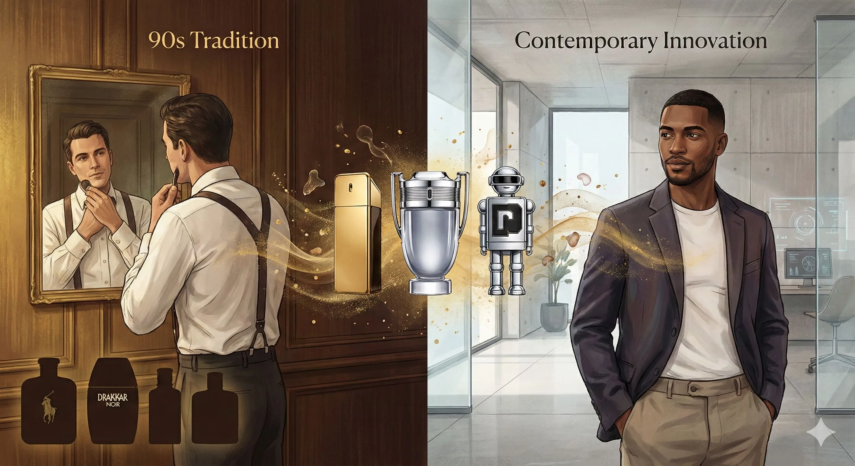O perfume do seu pai vs. o seu: o que mudou em 30 anos
