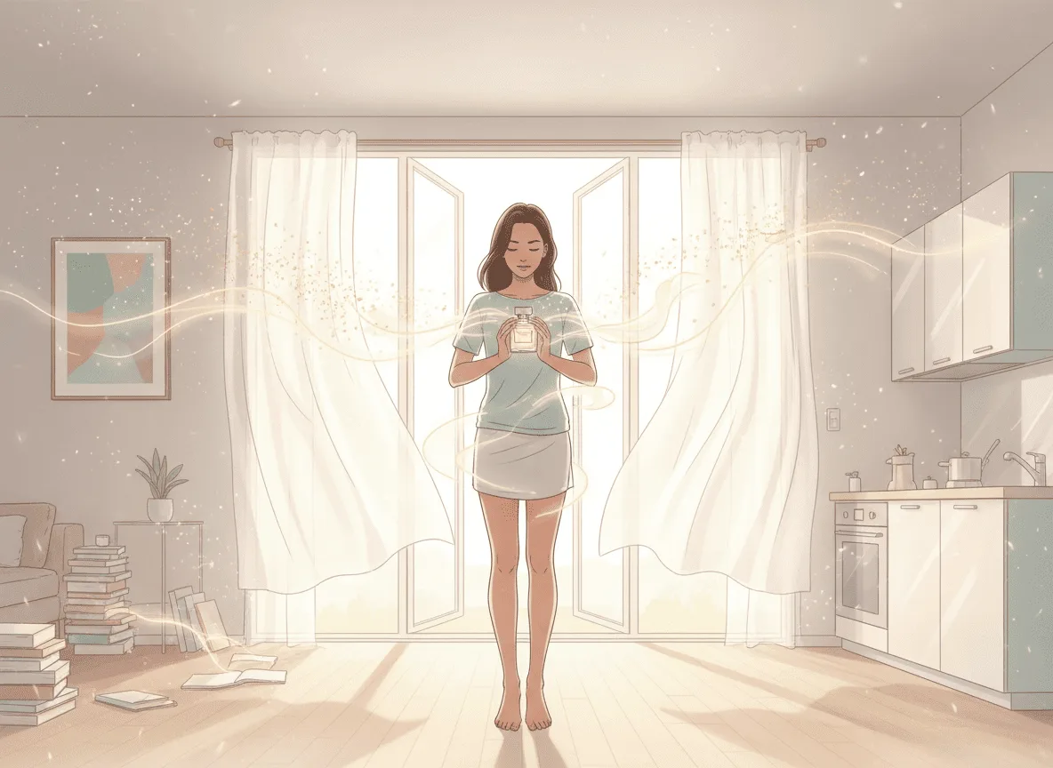 O Perfume Que Você Usa Só Quando Limpa a Casa Profundamente: O Ritual do Recomeço Aromático