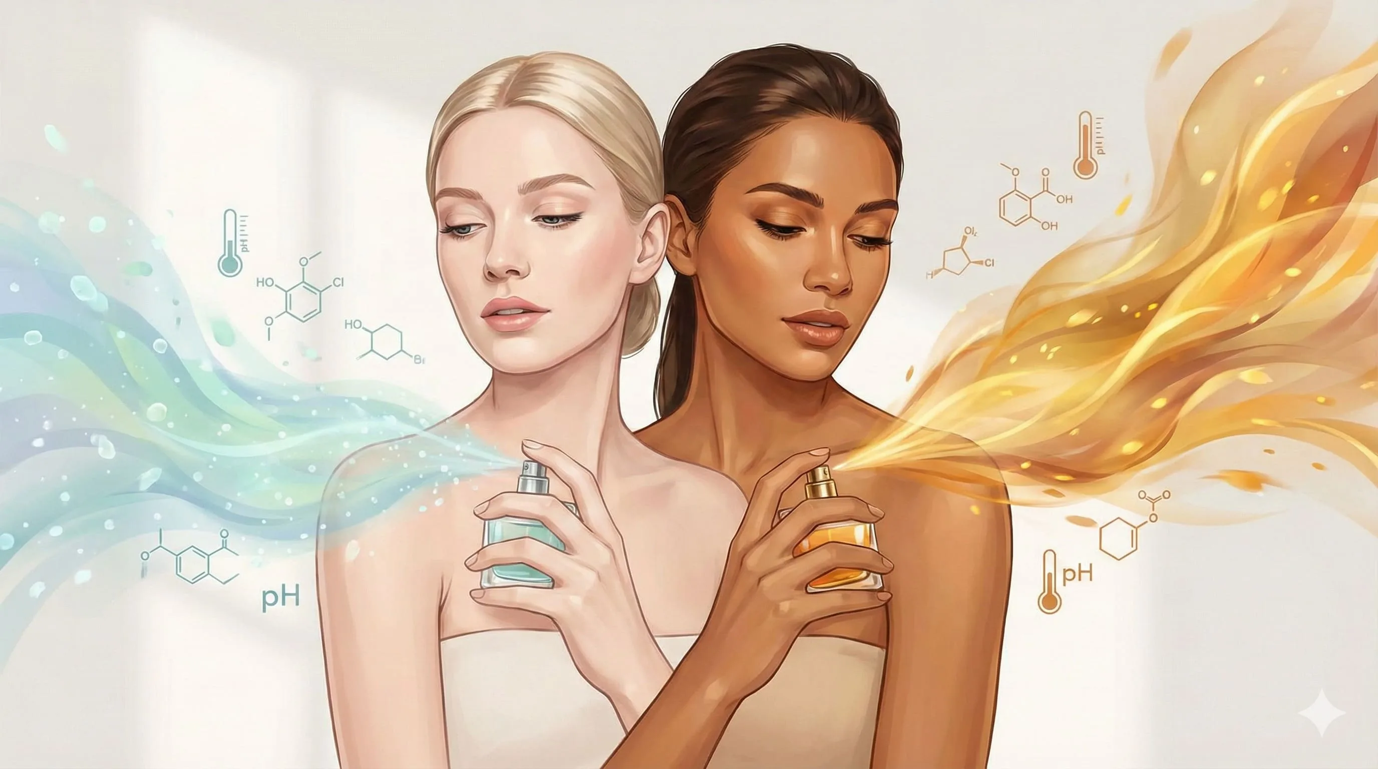 Por Que o Mesmo Perfume Cheira Diferente em Você e na Sua Amiga: O Segredo Que Sua Pele Esconde