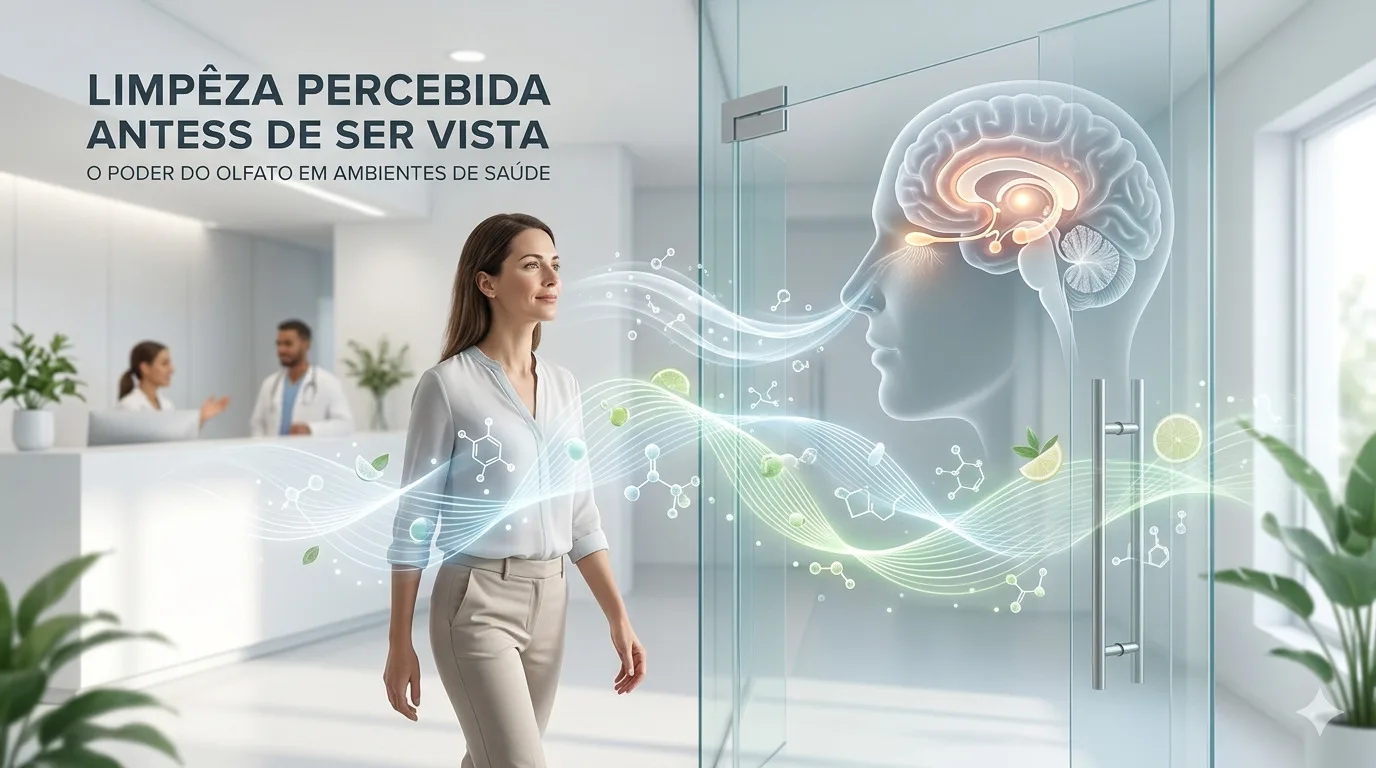 O Cheiro que Cura: Como o Perfume Influencia a Percepção de Limpeza em Ambientes de Saúde