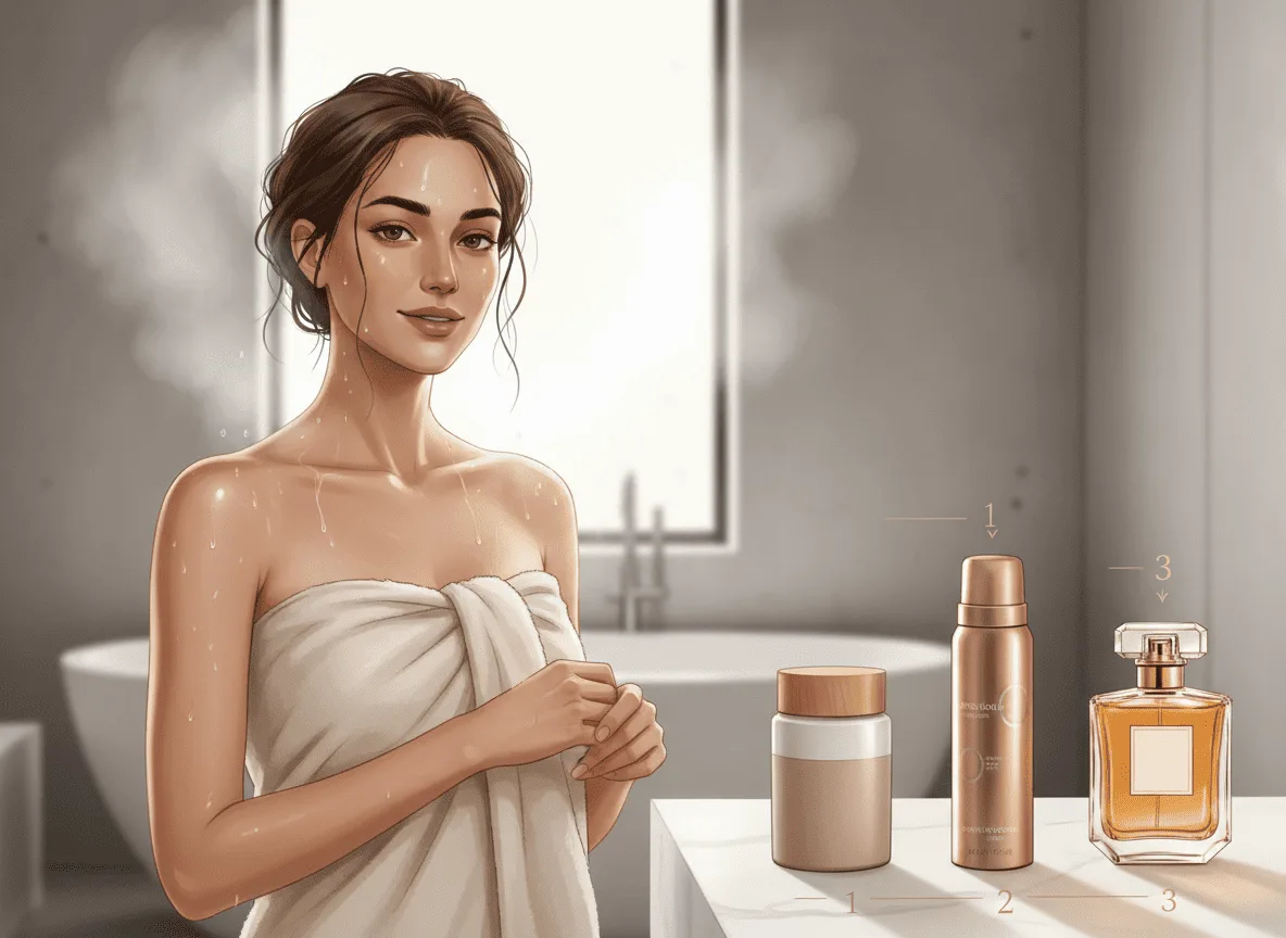 A Ordem Certa Para Aplicar Hidratante, Desodorante e Perfume: O Segredo que Ninguém Te Contou