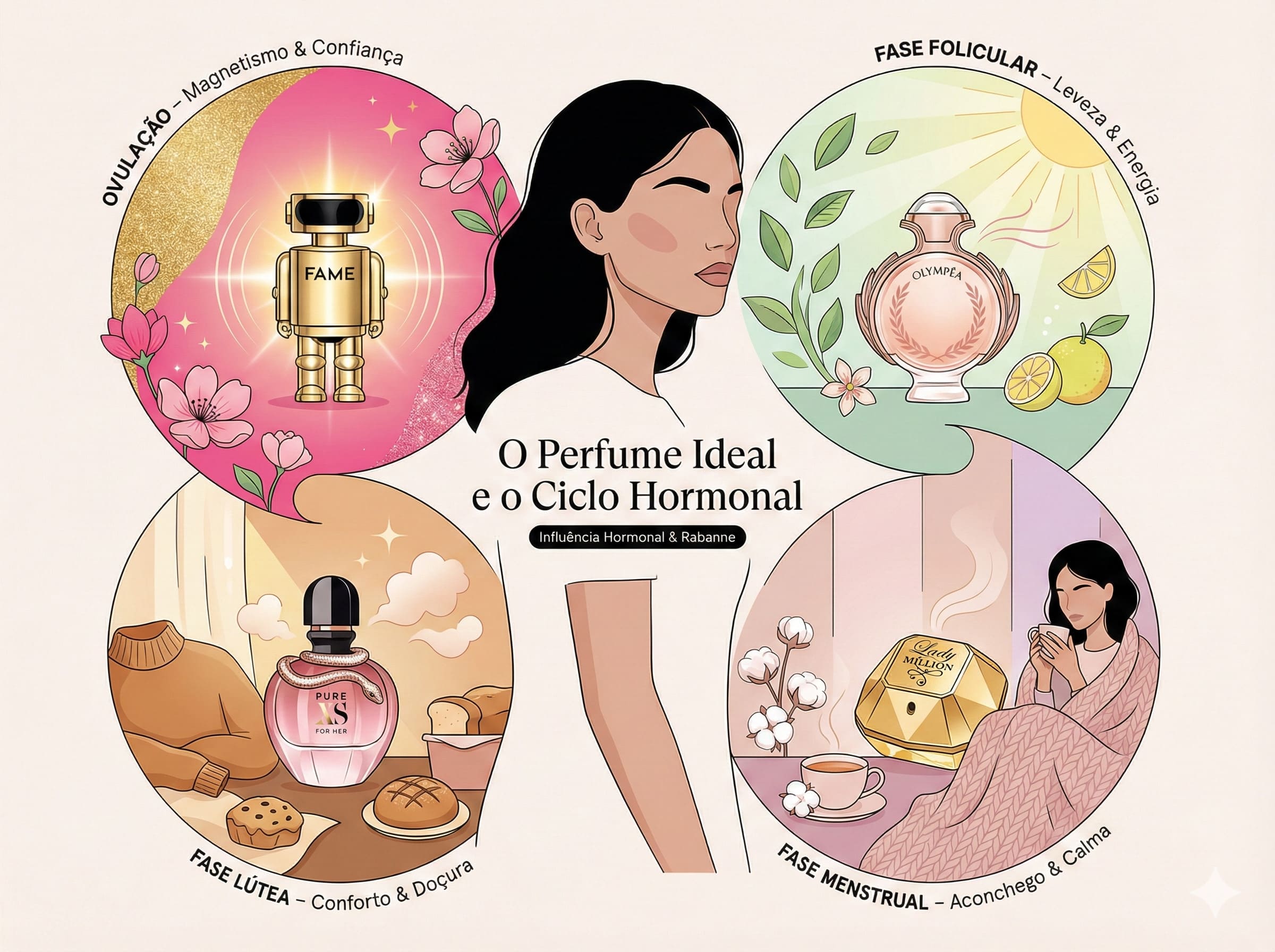 O Perfume Ideal Para Cada Momento do Seu Ciclo Menstrual