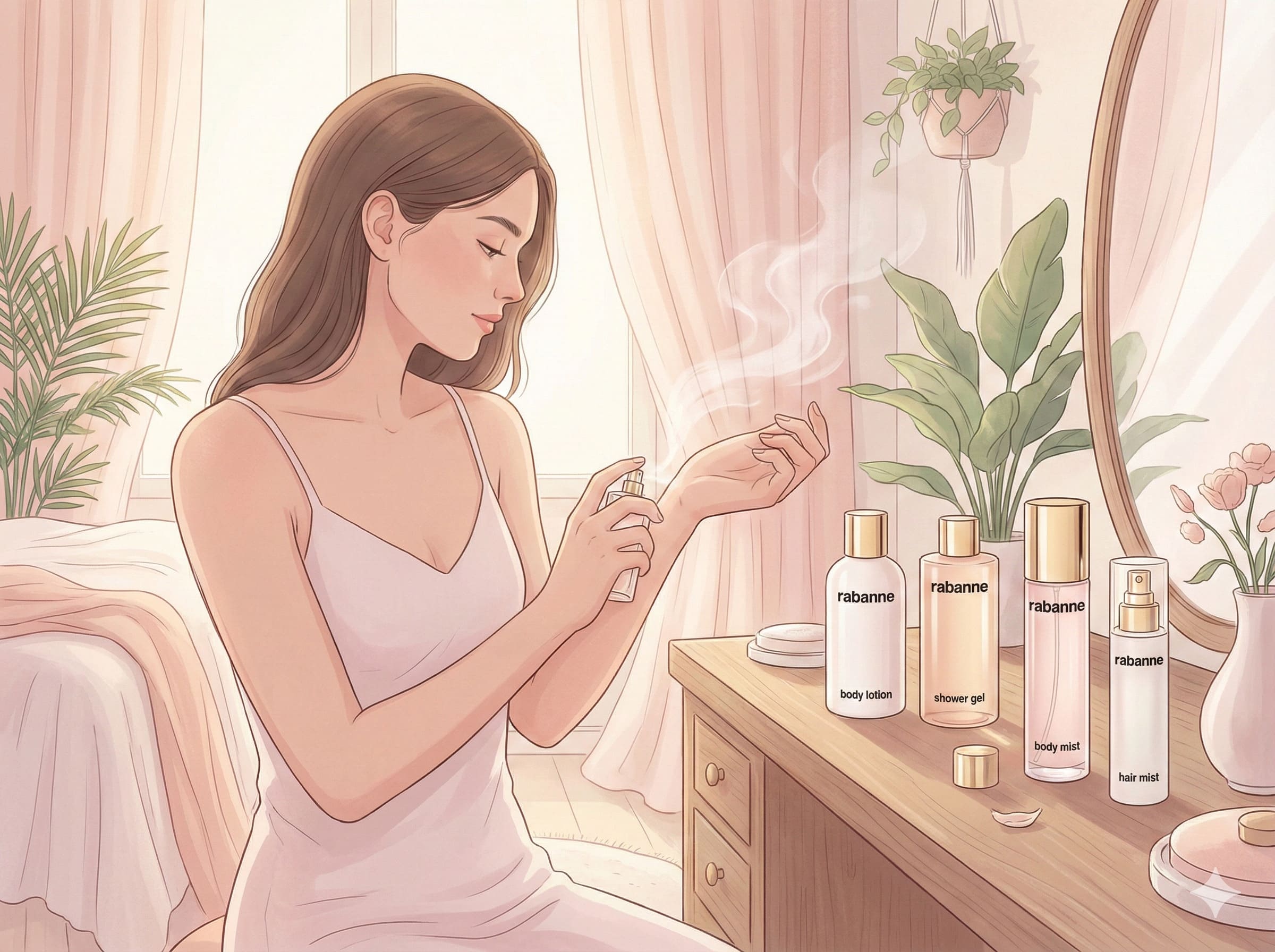 O ritual feminino de autocuidado através do perfume