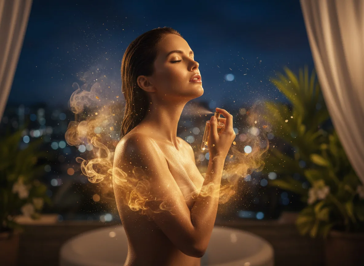 Por que perfumes doces funcionam tão bem em países tropicais à noite?