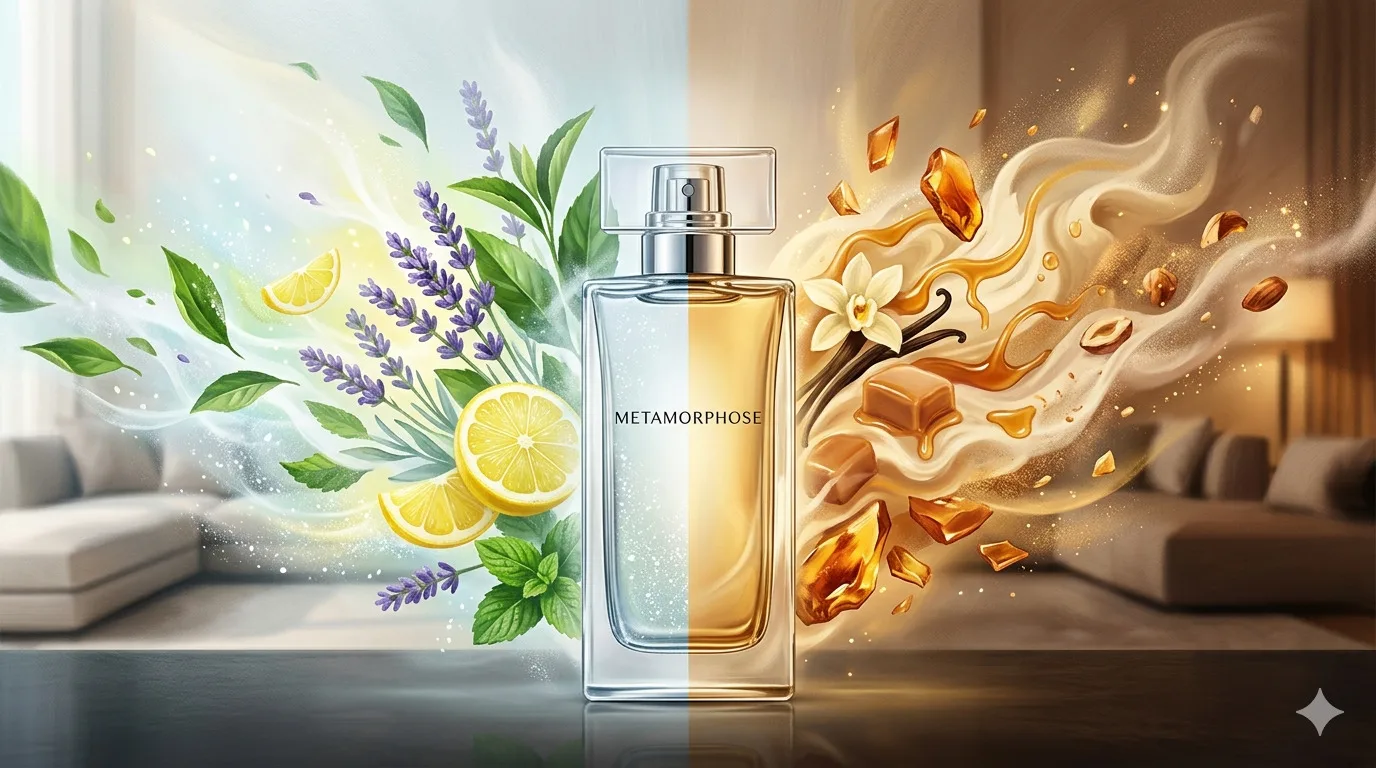 Quando o Frescor Encontra o Doce: o Contraste que Transforma um Perfume em Experiência